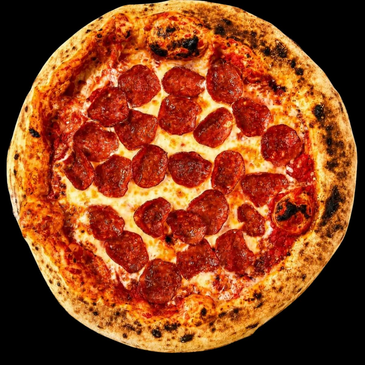 Beef Pepperoni pizza