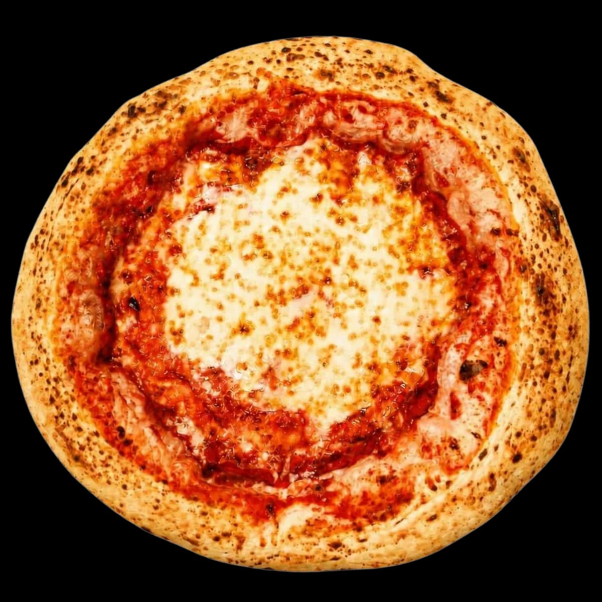 Classic Margherita pizza