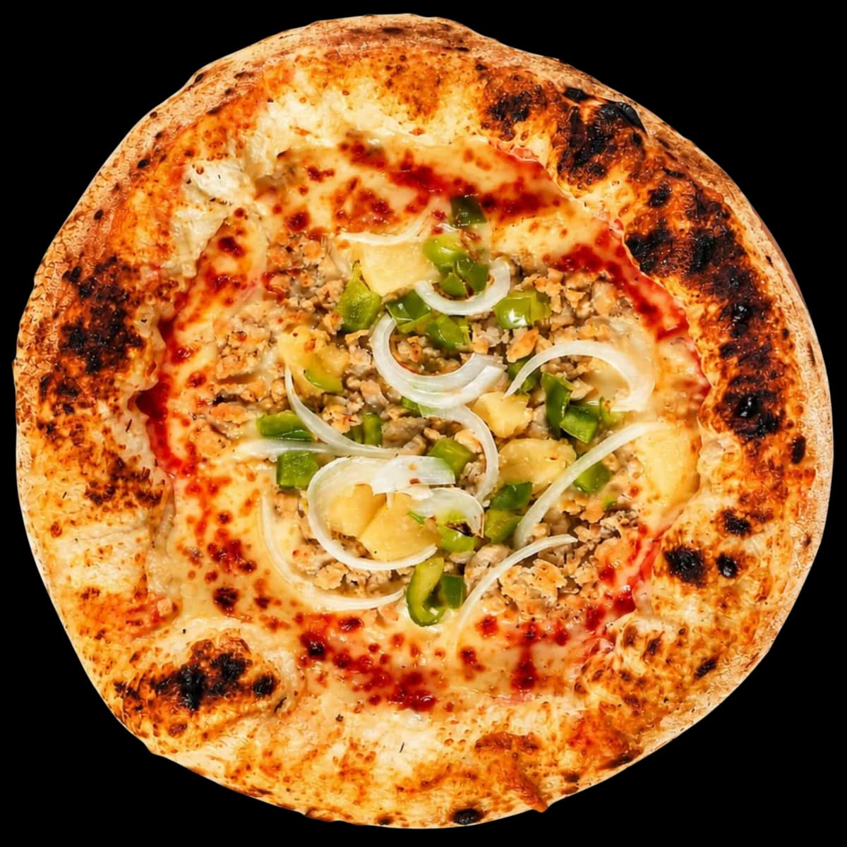Hawaiian Chicken pizza
